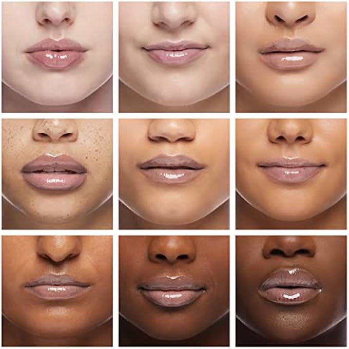 Alisesun LIP OIL HYDRATING TINTED LIP BALM, PLUMP LIP GLOSS LIP CARE TRANSPARENT TOOT LIP OIL TINTED (004# TRANSPARENT) - Image 4